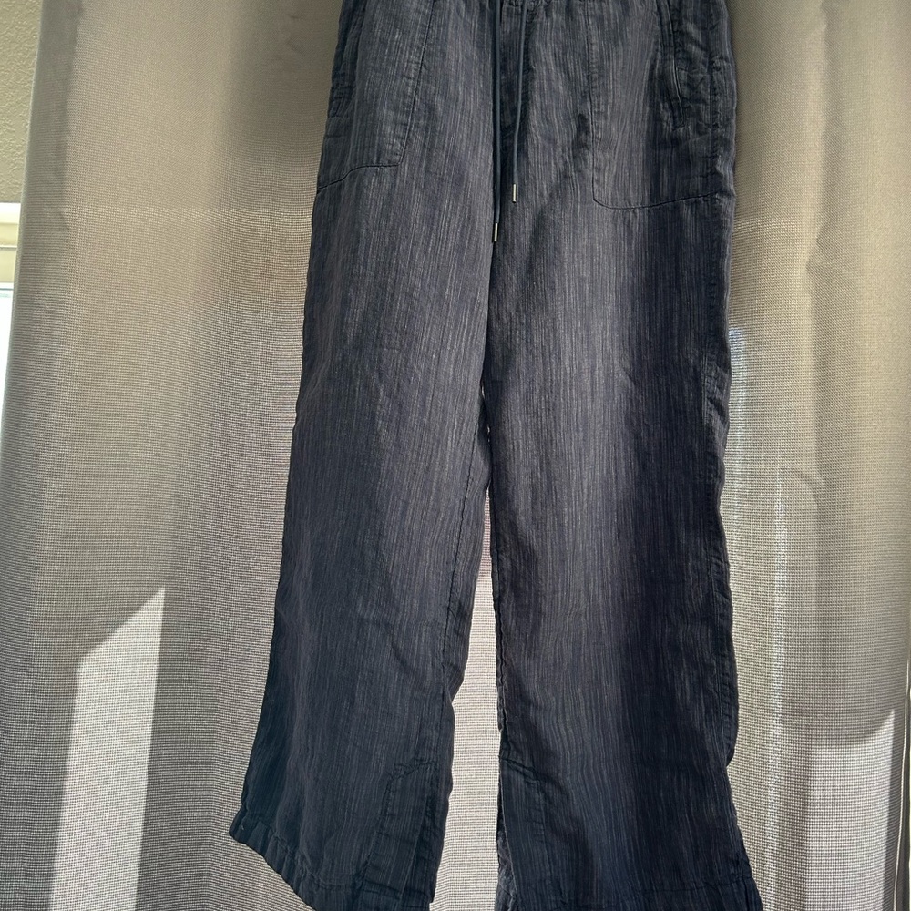 Athleta Women’s Retreat Linen High Rise Wide Leg Pant